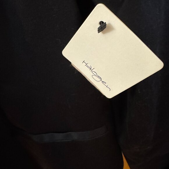 NWT Womens Halogen Black One Button Jacket Blazer XL - Picture 5 of 6